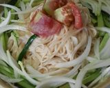 冷製でスイートチリの☆サラダ素麺作り方3写真