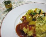 チーズオムライス作り方9写真