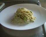 枝豆のクリーム冷製パスタ作り方4写真