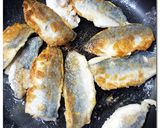 小鯵 ♪ ヤンニョム ♪ 焼き作り方2写真