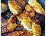 小鯵 ♪ ヤンニョム ♪ 焼き作り方4写真