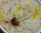 簡単！とうもろこしとシメジの炊き込みご飯作り方6写真