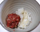 ✿ゴボウの肉ご飯詰め✿作り方2写真