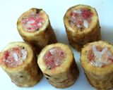 ✿ゴボウの肉ご飯詰め✿作り方3写真