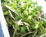 薬味とスゴだれの冷製パスタ作り方2写真