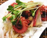 キムチの素を使って☆タコの韓国風和え☆作り方6写真