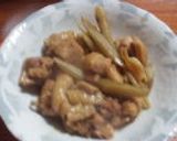 ごぼうと鶏肉の照り煮作り方8写真