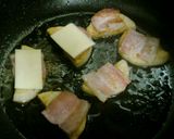 お弁当用❤長芋とベーコンチーズ焼き作り方3写真