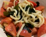 さっぱり💜ワカメとトマトの冷製ぶっかけうどん⭐️作り方4写真