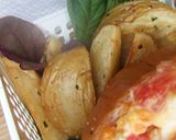 皮つきポテトで❤　クレイジーポテト作り方5写真