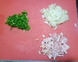 お袋の味　オムライス作り方1写真