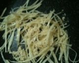 皮で節約☆おいしいきんぴらサン☆作り方4写真
