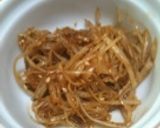 皮で節約☆おいしいきんぴらサン☆作り方6写真