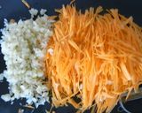 給食のにんじんサラダ作り方1写真