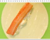 かにかまとクリームチーズのスティック作り方2写真
