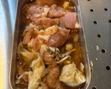 メスティン式鶏&舞茸のめちゃうま炊き込みメシ作り方2写真