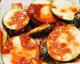 ズッキーニの韓国漬け　（オイキムチ風）作り方4写真