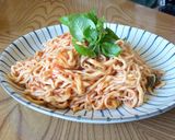 簡単トマトソースのパスタ作り方6写真