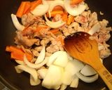 簡単1品★激旨！激安！とろ〜り八宝菜丼☆作り方3写真