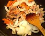簡単1品★激旨！激安！とろ〜り八宝菜丼☆作り方3写真