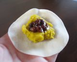 ❤餃子の皮deスイートパンプキン❤作り方5写真