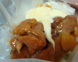 焼き鳥缶　de　簡単！照り焼きチキンピザ作り方3写真