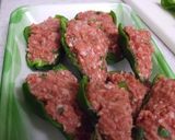 ソース不要♬ピーマンの肉詰め作り方3写真