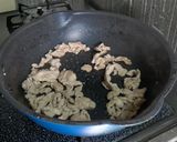 太麺&シンプル野菜で上海焼そば作り方2写真
