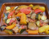 *夏野菜の冷たいトマト煮　カポナータ*作り方9写真