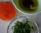 いくらの和風☆冷製パスタ（わさび風味）作り方2写真
