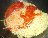 クリームチーズとトマトソースのパスタ♪作り方4写真
