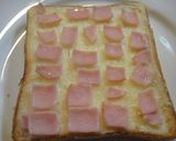 ハムチーズトースト作り方3写真