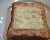 ハムチーズトースト作り方5写真