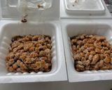 納豆サラダオムレツ(日曜の朝ごはん）作り方1写真