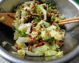 納豆サラダオムレツ(日曜の朝ごはん）作り方5写真