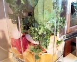 朝ごはんに！基本のグリーンスムージー作り方1写真