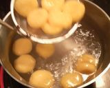 アレンジ白玉★みかん色の白玉★作り方6写真