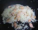 しゃけ大葉チャーハン♪♪作り方4写真