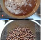 大納言小豆を炊く❖ゆで小豆＆粒あん作り方3写真