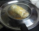 サイダーで　照り焼きロールチキン作り方8写真