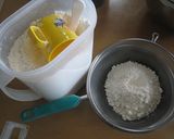 余熱&計り不要☆簡単抹茶シフォンケーキ作り方2写真