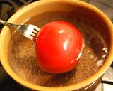 ★トマトとツナで冷製パスタ★作り方1写真