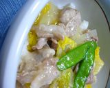 白菜と豚肉のうま煮作り方12写真