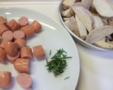 ポテトとウィンナーカリカリ焼き作り方1写真