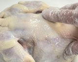 ジューシーな感動✨丸鶏のローストチキン🐓作り方4写真