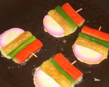 カニカマ串焼き作り方4写真