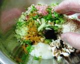 セロリたっぷり味噌ハンバーグ作り方2写真