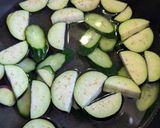 簡単★夏野菜のお味噌汁作り方5写真