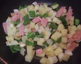 ♪弁当女子♪　スパニッシュオムレツ作り方4写真