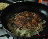 フライパンで作る!!広島風お好み焼き!!作り方13写真